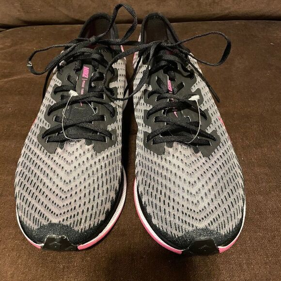 Unique Black Grey Pink NIKE Turbo 2 Mens 8.5 US 42 EUR Pink Insoles - Picture 4 of 8